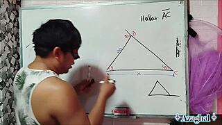 Asian Nerd Learns Sexual Math in Bedroom