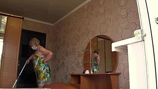 neighbor watches chubby milf through open window pawg