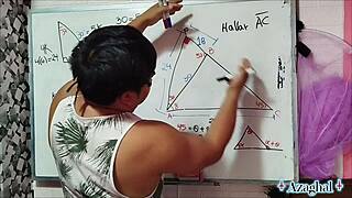 Asian Nerd Learns Sexual Math in Bedroom
