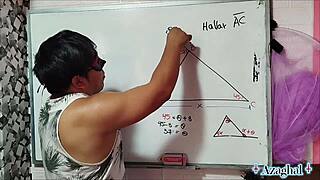 Asian Nerd Learns Sexual Math in Bedroom