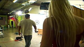 Candy Manson Sucks And Fucks A Huge Monster Cock, Getting A Facial Cumshot.