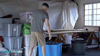 Blonde Milf Enjoys Thick Dick, Gets Enhanced Tits Covered In Cum