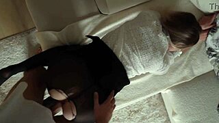 My stepmom removes panties and lets me tear her tights