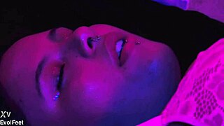 Bound foot worship and tickling session!