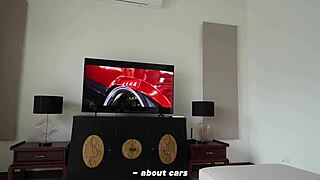 Fucked His Stepsister While Watching TV