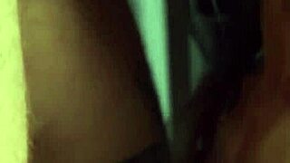 Amateur brunette performs sloppy oral routine with deepthroat gagging and cum in mouth daily