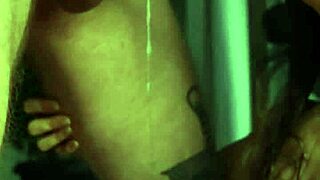Amateur brunette performs sloppy oral routine with deepthroat gagging and cum in mouth daily