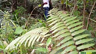 I slept with this strange BBW woman I met in the bush, and we had hardcore doggystyle sex with her big hairy body.