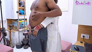 newly married indian desi stepsister fucked accidently by step brother in doggy style