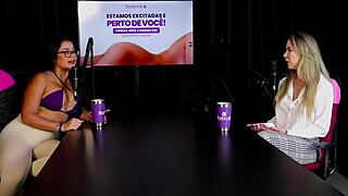 loira safada demonstra o seu boquete mostra os peitos depois de dizer que descobriu uma posi��o pra fazer sexo anal - milena moreau sheer red