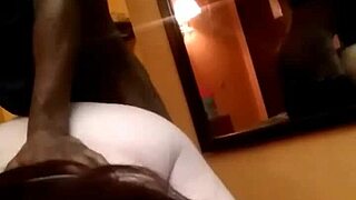 thick white girl fucks her husband hard 😍