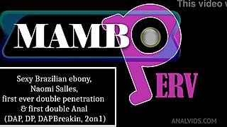 Naomi Salles First Double Penetration DAP DP ATM Boot Experience