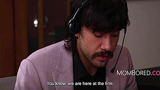 Rachel Ramsey, Bimbo Secretary, Gets Fucked At Work