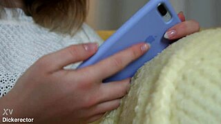 Alluring bombshell goes to a doctor for a squirting orgasm