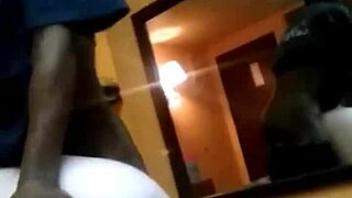 thick white girl fucks her husband hard 😍