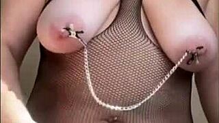 Anal sex with a big dildo homemade videos with hairy pussy and saggy tits squirt orgasm and dirty talk