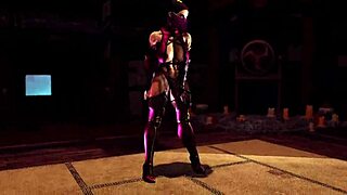 muscular thick mileena tempts you to serve her for hot night