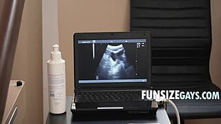 twinks undergo medical checkup by dilf doctor