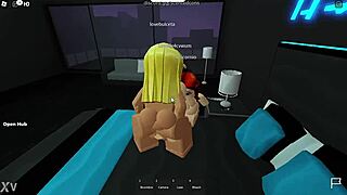 i'm watching these roblox girls have lesbian fun