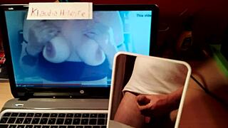 Klaudia Hotwife Gets Hot Tribute On Her Pussy