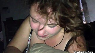 First Date Facefuck With Mature Milf