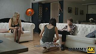 Mommy4k where at least mommy enjoys the seduction