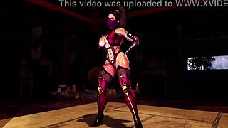 muscular thick mileena tempts you to serve her for hot night