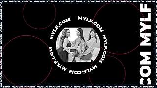 Mylf - Lucky Dude Visits His Friend's Lonely Housewife And Comforts Her With His Throbbing Cock In The Kitchen