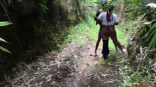 i give him all styles of fucking my local bbw ass in the bush, eastsidebabe