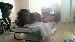 Thick and hot black mature milf in the hood