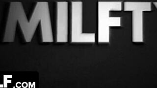 Mylf - Lucky Dude Visits His Friend's Lonely Housewife And Comforts Her With His Throbbing Cock In The Kitchen