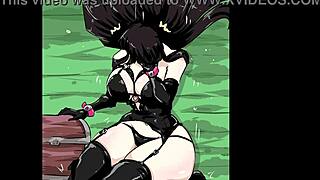 the shadow self - dominatrix tf comic dub, with big ass and tits domination