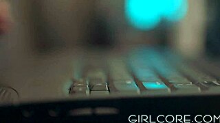 Blinded Nerdy Lesbians Scream, Fuck Our Pussies Hard!