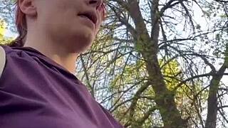 Kinky Easter Humiliation and BDSM Orgasms in Forest
