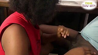 Boss meets with mature lady in office setting