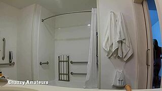 Selena Sky showers off the cum 😏