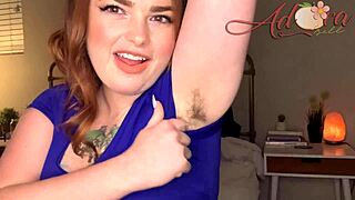 My girlfriend lets her armpit hair grow