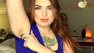 My girlfriend lets her armpit hair grow