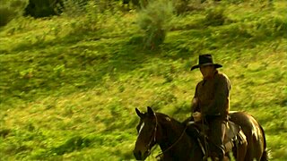 hey, brooke ballentyne is fucking that ranch hand by the fireside outdoors, creampie style