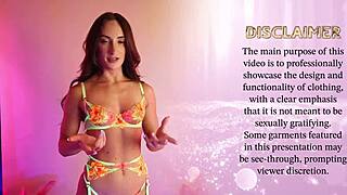 uv backlight lingerie try on - hannahjames710