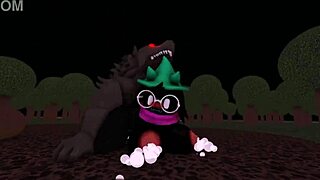 Whorblox Ralsei Gets Fucked Hard in Furry Action