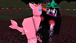 Whorblox Ralsei Gets Fucked Hard in Furry Action