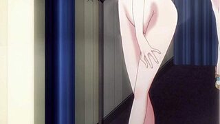 Shiba Miyuki undresses nude in Mahouka Koukou no Yuutousei