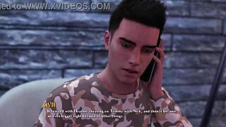 Beautiful redhead college girl in being a dik