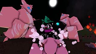 Whorblox Ralsei Gets Fucked Hard in Furry Action