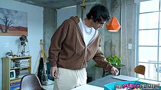 OMG, It's Really That Big! Curious Stepsis Fucks Bratty Stepbro.