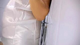 Can Playing with Her Tits Really Wet This Chubby Babe's Pussy?