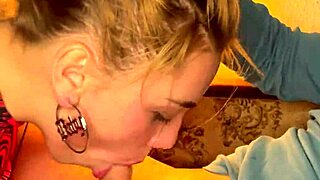 A closeup view of a wet and sloppy facefuck, the best blowjob ever