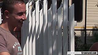 sparkling granny orhidea seduces young 18+ white dick