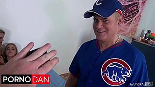 Cubs Fans Victory Fuck Double Trouble With Cecilia